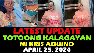 KRIS AQUINO LATEST NEWS ANG TOTOONG KALAGAYAN NI KRIS AQUINO LATEST UPDATE | BOY ABUNDA FAST TALK