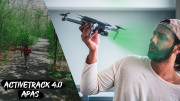 Letting my drone fly itself! - DJI Air 2S Activetrack 4.0 & APAS: Testing Footage + Crash