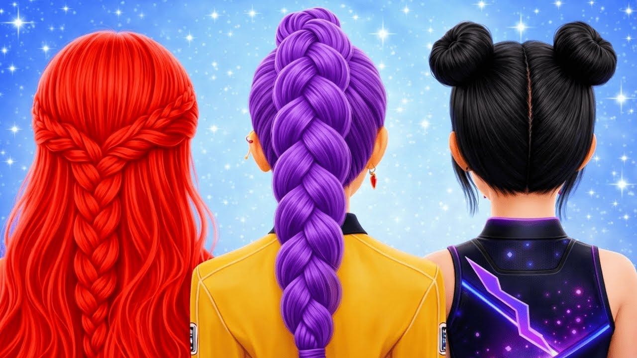 Преображение в стиле K-pop Охотников на демонов 😍 Из зануды в Зои от Huntrix