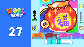 Wool Sort Level 27 | Game Walkthrough