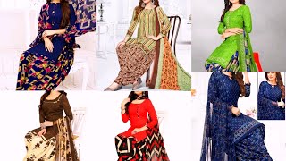 गर्मियों के लिए पटियाला कॉटन सूट/ New Design Patiyala Cotton Suit/ Summer Special Cotton Suit Design screenshot 3