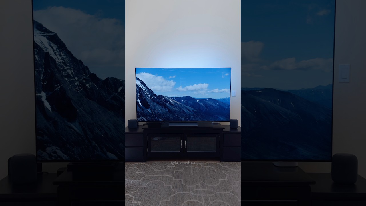 My Gaming TV SETUP in Under 60 Seconds! 📺