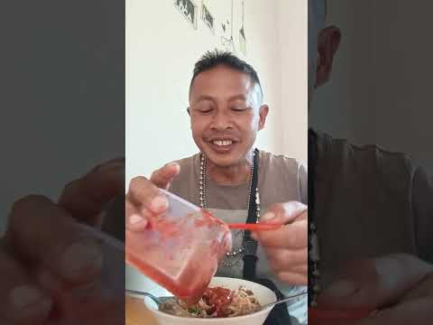 Mukbang MieAyam terenak, termurah, dan terlezat harga cuman 5k🥰🥰