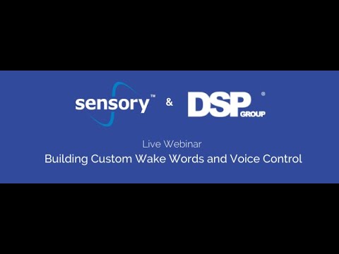DSPG & Sensory Webinar