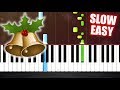 Carol of the Bells - SLOW EASY Piano Tutorial by PlutaX