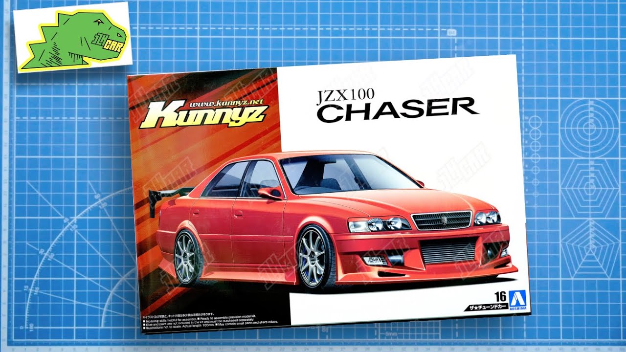 Обзор 1/24 Kunny'z Toyota Chaser Tourer V JZX100 (05303) by Aoshima