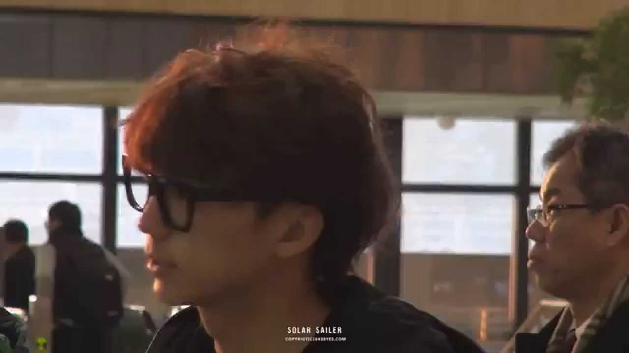 [FANCAM] 150205 Departure at gimpo airport 2PM WOOYOUNG