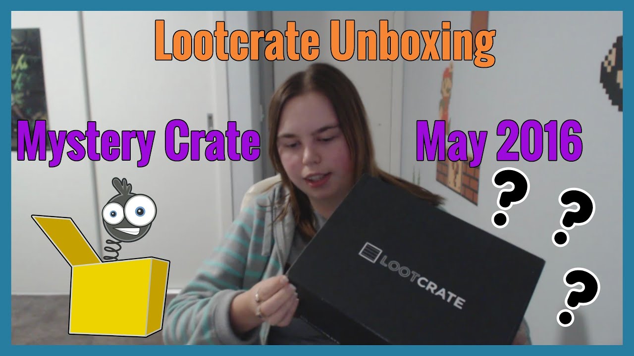 Lootcrate Mystery Crate Unboxing!