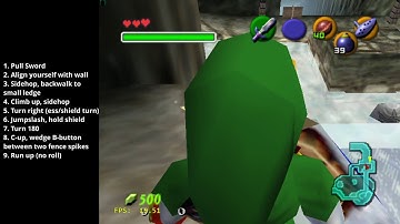 Glitchless King Zora skip (adult)