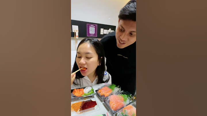 AYANG MAKAN SASHIMI PERTAMA KALI!