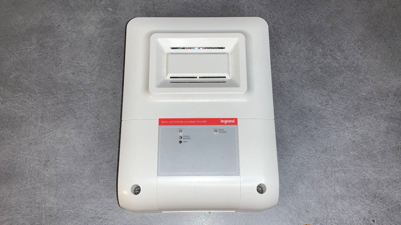 BAAS SA Avec Message Legrand 0 405 32 (Ancien Modèle) - Alarme Incendie