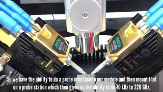 Performing On-wafer Measurements from 70 kHz to 220 GHz using the VectorStar ME7838G VNA