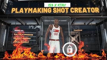 * Best Playmaking Shot Creator Build* IS3 x KTAY Remakes His 3pt Playmaker w/Lockdown Takeover!
