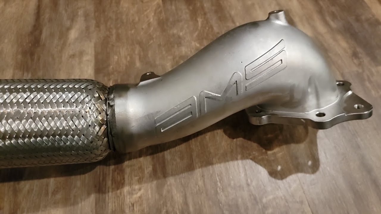 20082015 EVO X AMS Widemouth Downpipe (unboxing) YouTube