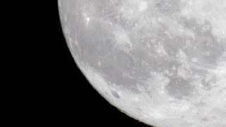 Super Snow Moon - Biggest Super Moon of 2019 [Full HD]