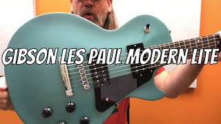 Gibson Les Paul Modern Lite - Inverness Green Demo