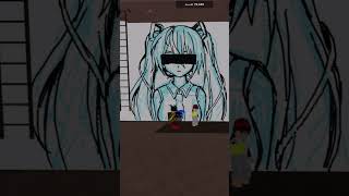 Anonymous M #shorts #speedpaint #speedpainting #hatsunemiku Resimi