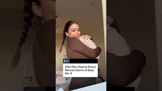 Sophia Grace Brownlee Is Revealing Her Daughters Name.