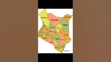 Kenya Map 