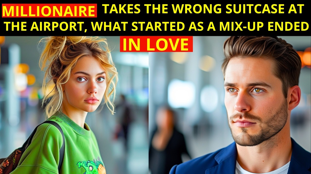 MILLIONAIRE GRABS THE WRONG SUITCASE AT THE AIRPORT   AND WHAT HE FOUND MADE HIM FALL IN LOVE WITH