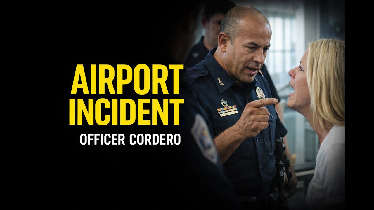 Orlando Airport Frontier Incident – Officer Cordero Bodycam (Airport Investigation)