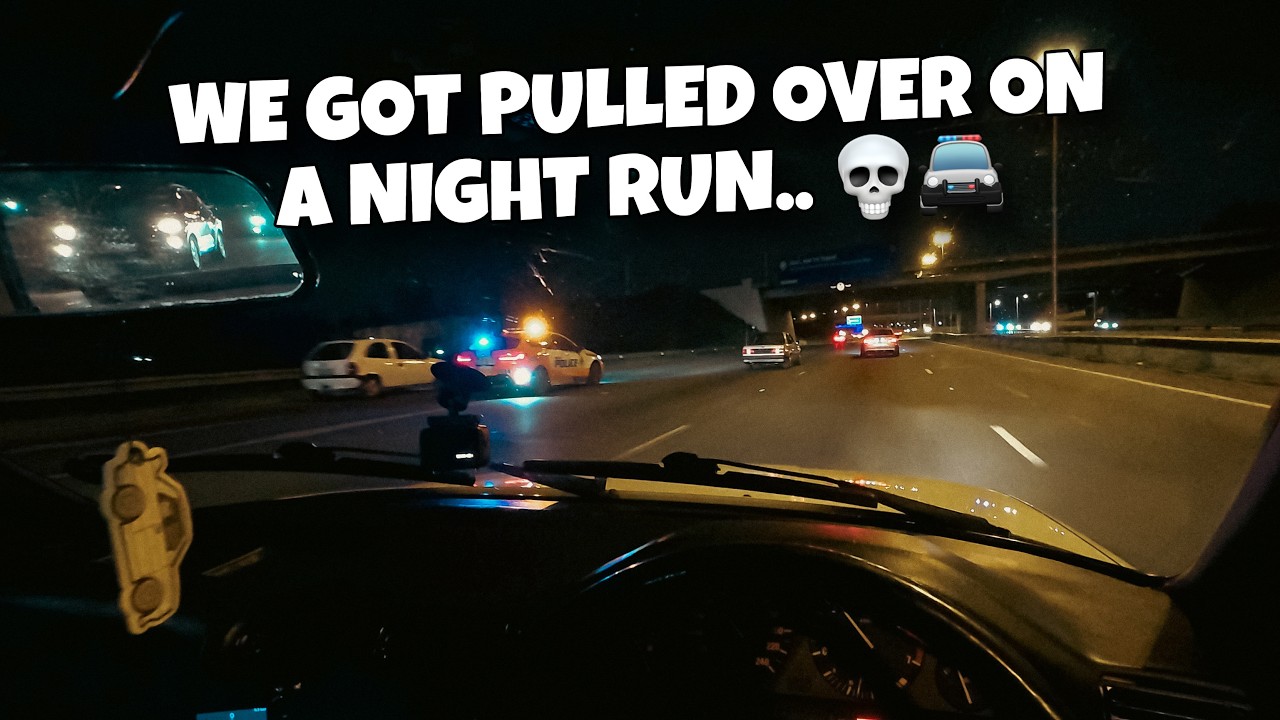 We Got Pulled Over On A Night Run!! ❤️‍🩹🚔🚨 /// *It Was Epic Though 🫣*