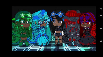 Godzilla kaiju girls react to Godzilla and Kong vs Mechagodzilla but low budget