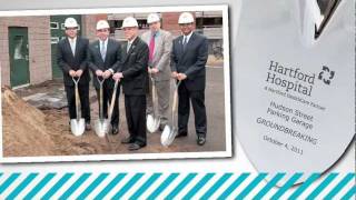 Hartford Hospital Breaks Ground on the new Hudson Street Parking Garage