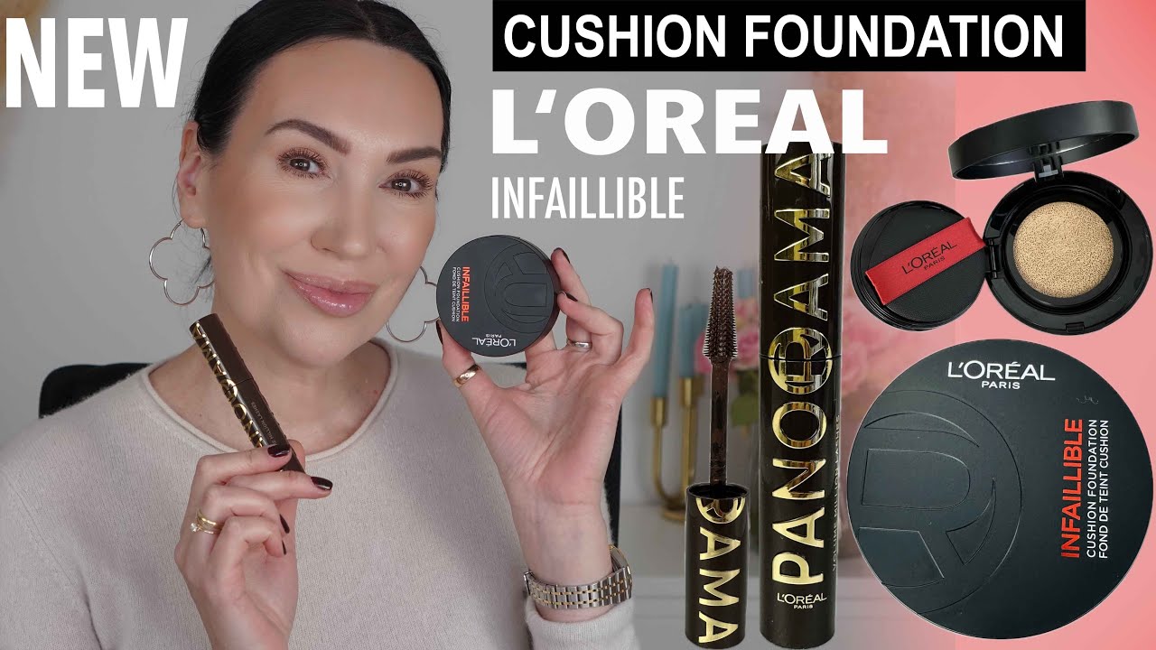 DIE BESTE FOUNDATION DES JAHRES ‼️ LOREAL INFAILLIBLE CUSHION & PANORAMA MASCARA 