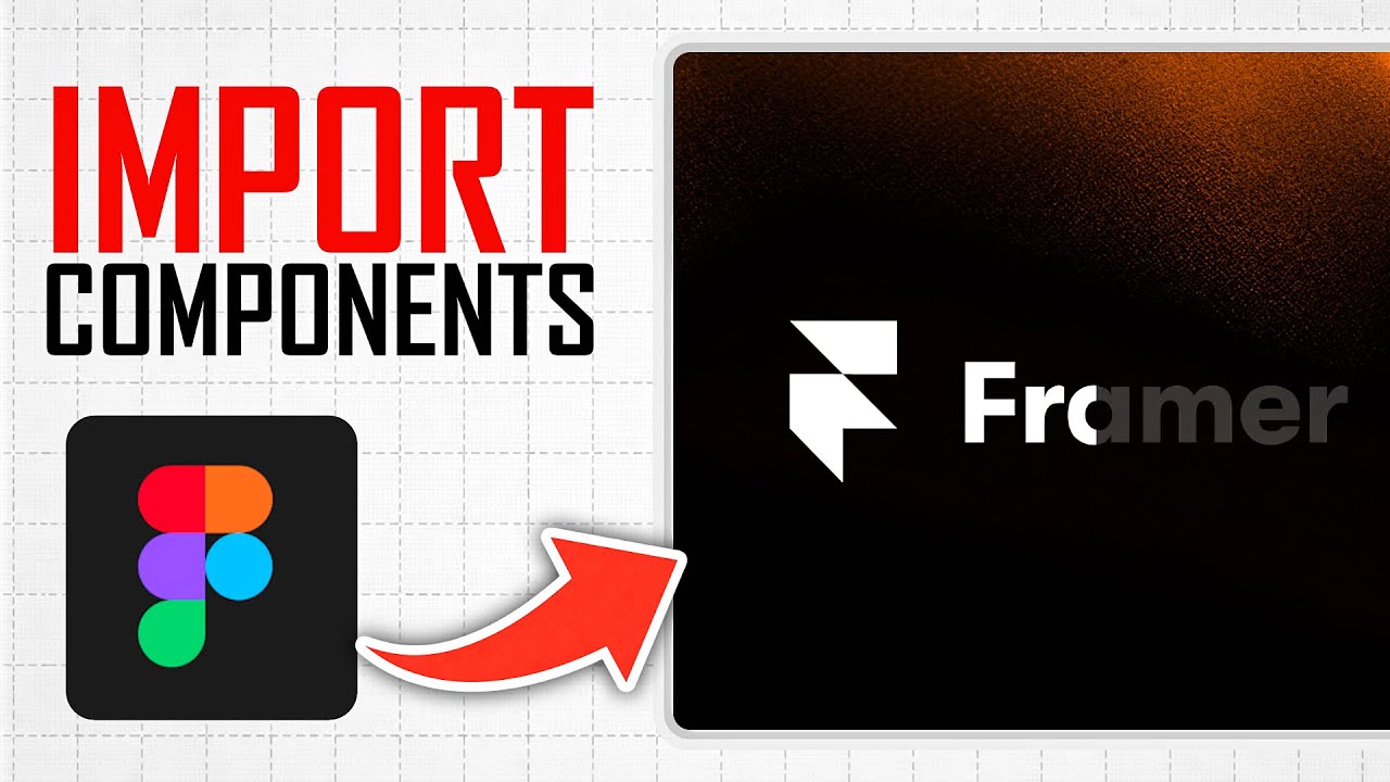 How To Import Components From Figma To Framer (Full Guide) - YouTube