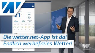 So tickt die werbefreie Android wetter.net-App! Diplom-Meteorologe Dominik Jung zeigt die Features! screenshot 2