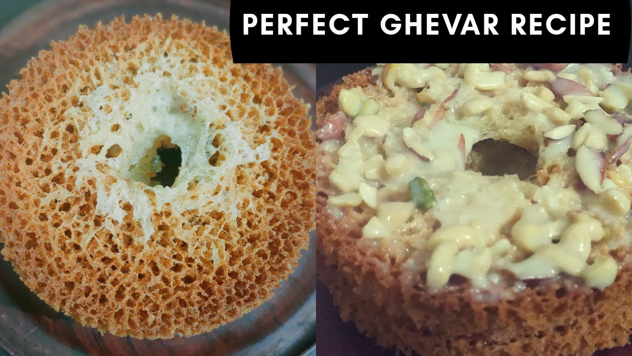 Ghevar Recipe ।परफेक्ट जालीदार मलाई घेवर बिना किसी सांचे के । Rajasthani Malai Ghevar | Rabri Ghevar | You Tube