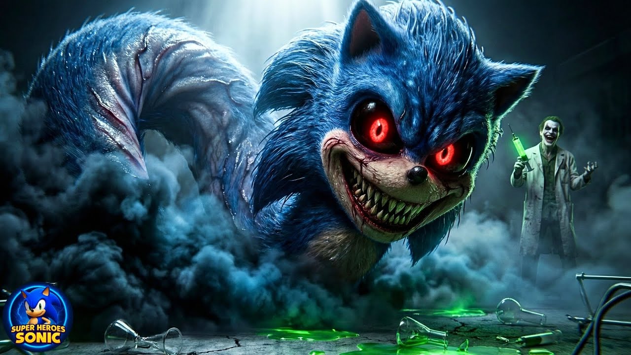 Sonic.exe Awakens — Joker’s Experiment Unleashes a Living Nightmare 😱🧪