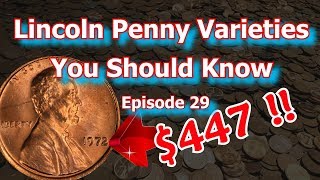 Lincoln Penny Varieties You Should Know Ep.29 - 1930, 1956, 1972