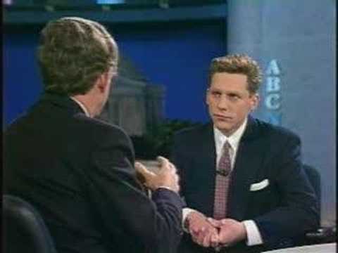 Scientology leader, David Miscavige interviewed on Emmy Award-winning ABC Nightline show, 1992. The high-ranking Church official is coming forward to publicly reveal controversial stories in a way never seen before. Part 3 of 9 Links: abcnews.go.com www.rtc.org Transcript: www.megaupload.com