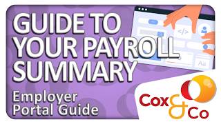 Employer Dashboard - Guide to your payroll summary page (BRN030)