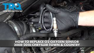 How to Replace Upstream O2 Oxygen Sensor 2008-2016 Chrysler Town & Country