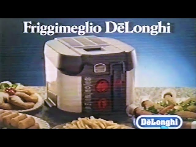 Spot - FRIGGIMEGLIO De'Longhi e le patatine?- 1988 (HD) 