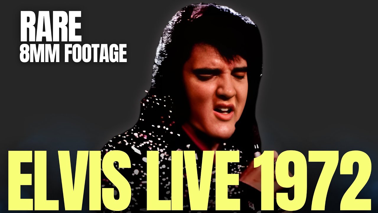 Концерт Элвиса Пресли 1972 года | Редкие 8-мм кадры – Сан-Бернардино