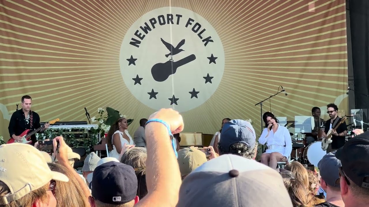 Lana Del Rey - Did You Know There is a Tunnel Under Ocean Blvd - live at Newport Folk Festival 2023