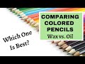 Wax-based Colored Pencils vs. Oil-based Colored Pencils | Which One Should You Choose?