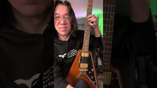 Strange chord? #guitar #guitarchord #guitarchords #gibson #flyingV - R b7 M3 6 9 #11