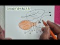 A Simple Ant Drawing Tutorial Step-by-Step #howtodrawant #antdrawing #ant #drawing #easy 🐜🎨👍