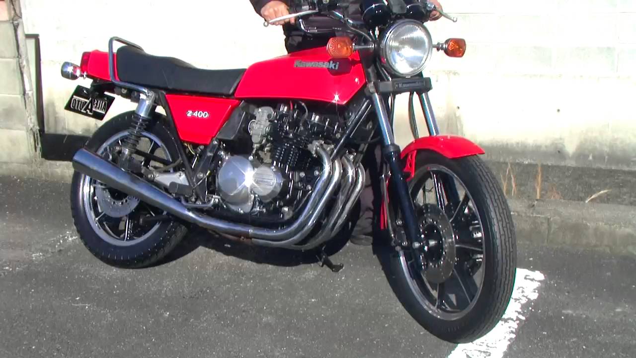 KAWASAKI Z400J FX仕様 - YouTube