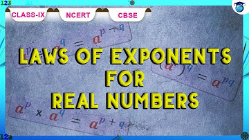 Number System | Laws Of Exponents For Real Numbers  #Class9 #chapter1 #ncert