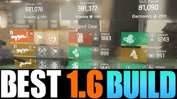 THE DIVISION - BEST PVP DAMAGE & DPS BUILD IN PATCH 1.6! STRONGEST DAMAGE BUILD AFTER PATCH 1.6