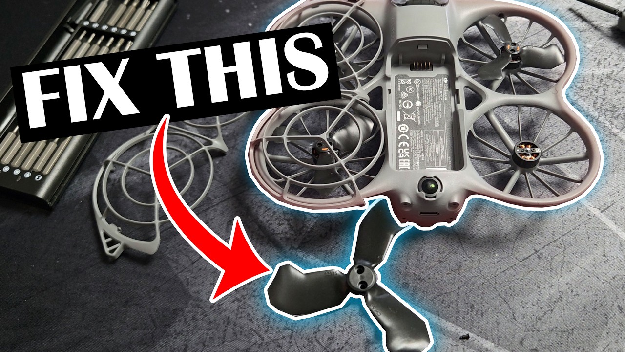 How to Change the Propeller of your DJI Neo 2: Don't Make This Mistake!