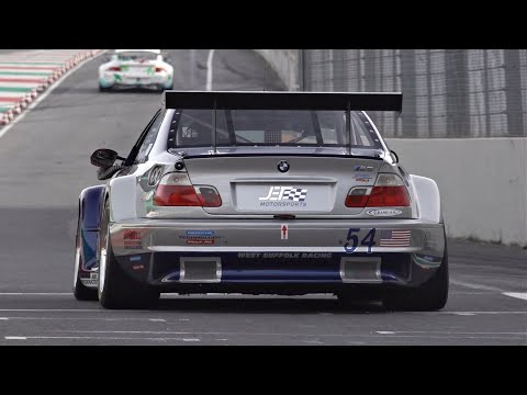 BMW M3 E46 GTR Grand-Am with S62 4.9 N/A V8 Engine | BRUTAL Raw Sounds feat OnBoard Footage!