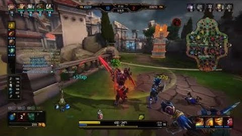 King Arthur 1v3 | SMITE