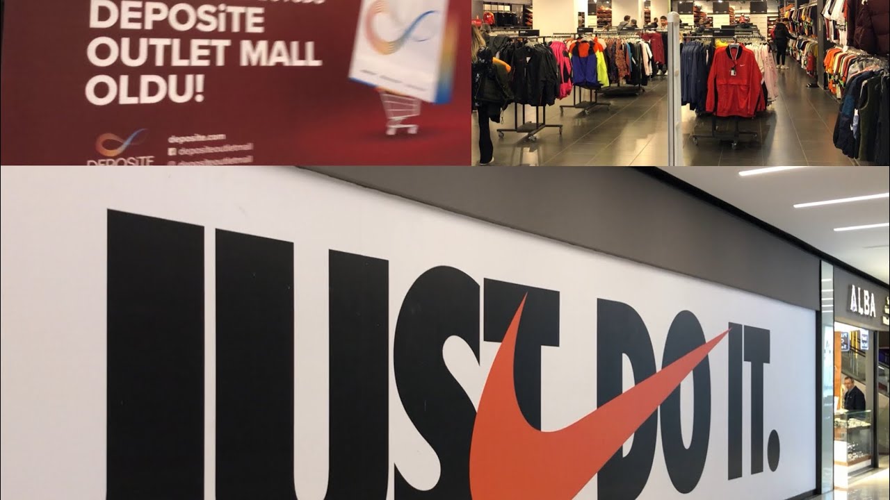 Nike Deposite Outlet Mall ikiteli just do it NİKE OUTLET STORE #GEZENADAMFATİH